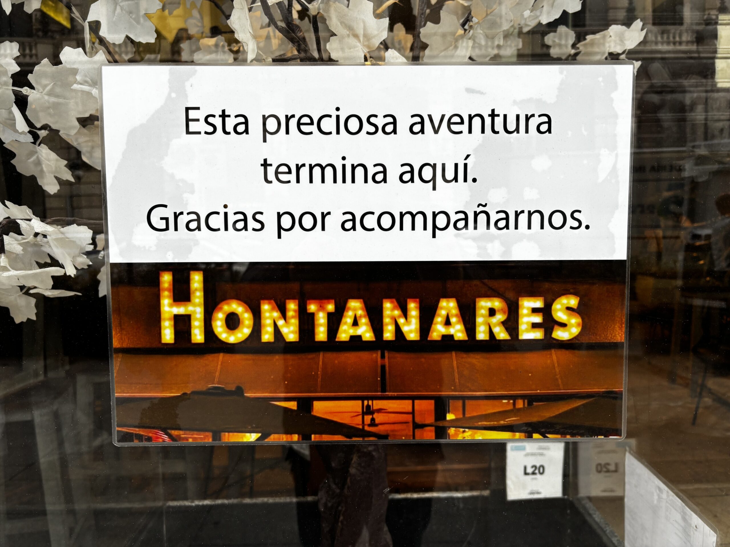 Hontanares Taberna, cafetería Hontanares, calle Sevilla 6, Madrid