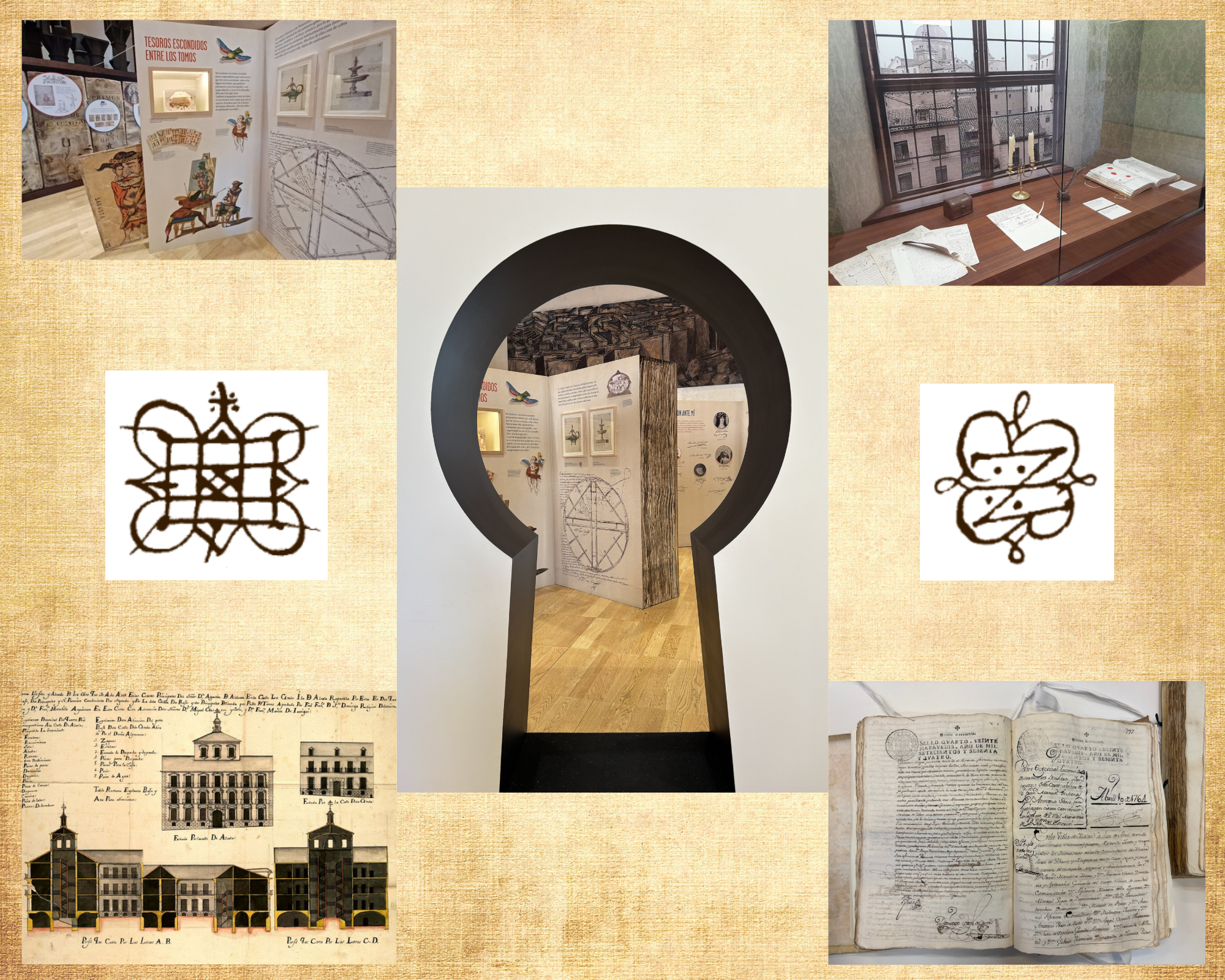 LO NUNCA VISTO Exposición 'Lo nunca visto. Tesoros escondidos en los protocolos notariales'. Complejo el Águila, Madrid